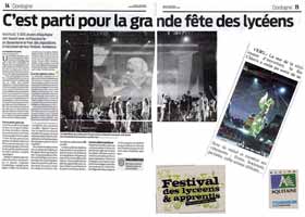 Sud Ouest du 14-05-2009